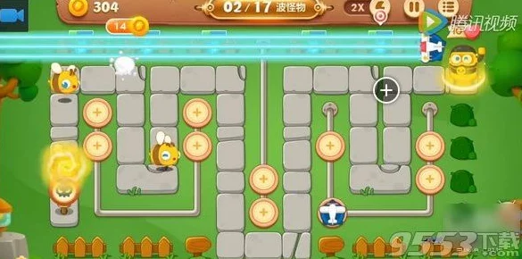 保卫萝卜3游戏攻略：第34关完美通关技巧，轻松获取金萝卜指南