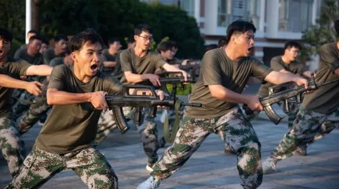 51吃瓜群众fun军训跳舞，网友纷纷表示这种活动既有趣又能增强团队凝聚力，值得推广到更多学校和单位